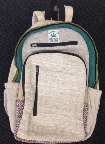 Hemp Backpack with Laptop Pocket